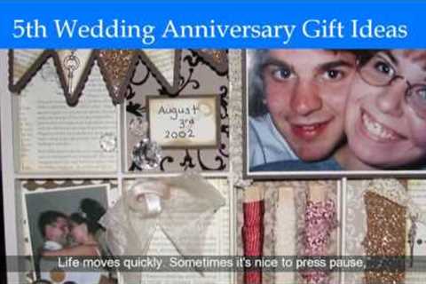 5th Year Wedding Anniversary Gift Ideas For Him