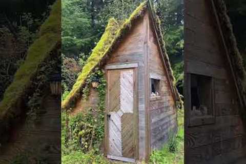 We already need to update this, we’ve made so many more fun structures! #cabin #diy #carpentry