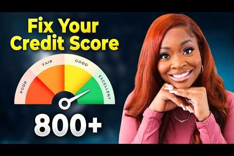 How To Fix Your Bad Credit Score ASAP | No Credit Repair Needed
