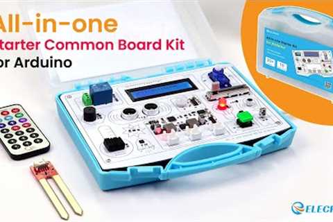 Elecrow All-in-one Arduino Starter Common Board Kit with 15 Sensors and 21 Lessons