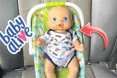 NEW Baby alive boy doll goes on a outing 🛒