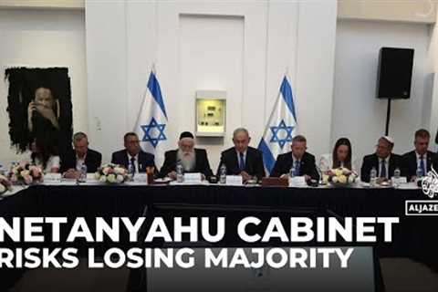 Netanyahu risks losing majority over security cabinet decision: Former Israeli negotiator