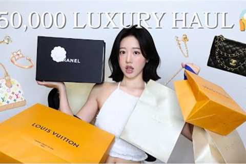 *INSANE* $50,000 LUXURY BIRTHDAY GIFTS UNBOXING!!!