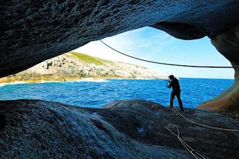 Catch and Cook in an Incredible Sea Cave