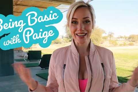 How to Start Golfing // Being Basic with Paige Beginner Golf Series