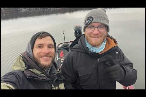 LIVE SNOW DAY FISHING TOURNAMENT! Chasing 30lbs