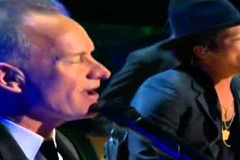 Grammy Awards 2013  Bruno Mars   Rihanna   Sting   Bob Marley Tribute