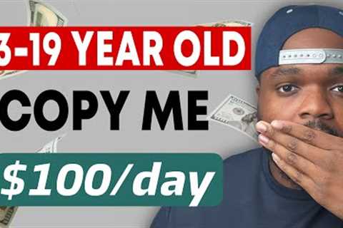 Easiest Way to Make Money Online as a TEENAGER In 2025 ($100/Day)