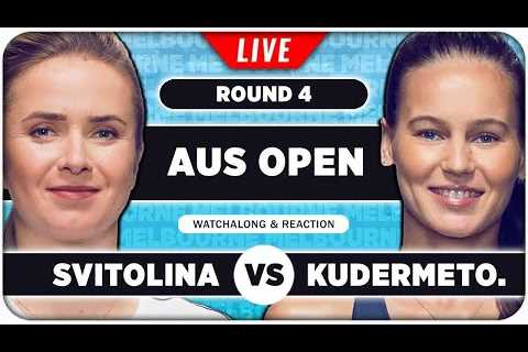 SVITOLINA vs KUDERMETOVA | Australian Open 2025 | LIVE Tennis Watchalong