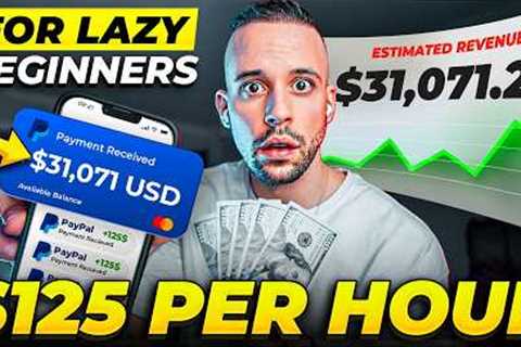 Easiest $125/Hour Make Money Online For Beginners 2025