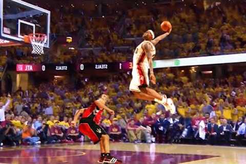 50 LeBron James Superhuman Plays that Stopped the Internet