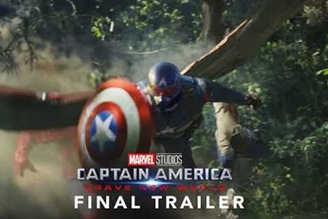 Captain America: Brave New World | Final Trailer | Anthony Mackie, Harrison Ford