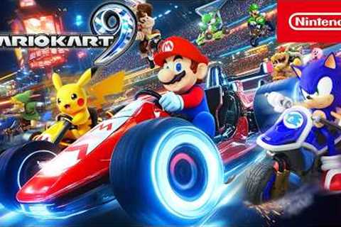 MARIO KART 9 (2025) Gameplay Overview Trailer - Nintendo Switch 2 Concept