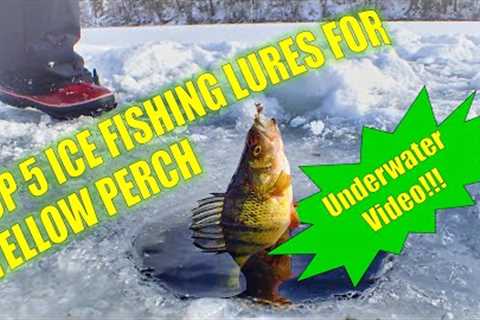 Top 5 Perch Ice Fishing Lures [Underwater Video]