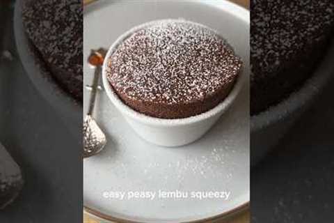 Chocolate soufflé | Desserts around the world ep6 #shorts #souffle #dessert