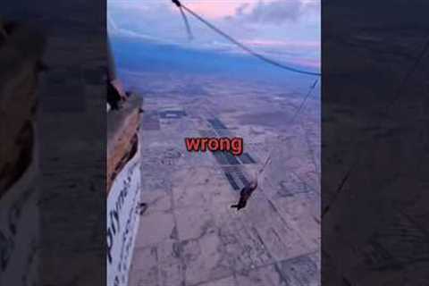 Skydiving Gone WRONG! | Cr.- maaschedpotatoes (tt)