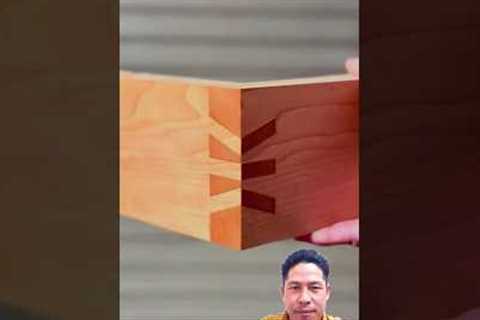 Without Nail Japanese Wood 💯 Joining ✅ #carpentry #shorts