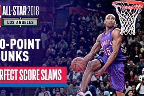 ALL 50-Point Dunks In NBA Slam Dunk Contest History
