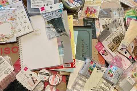 HUGE Craft Haul | Junk Journal Paper Crafting &amp; More | Daiso