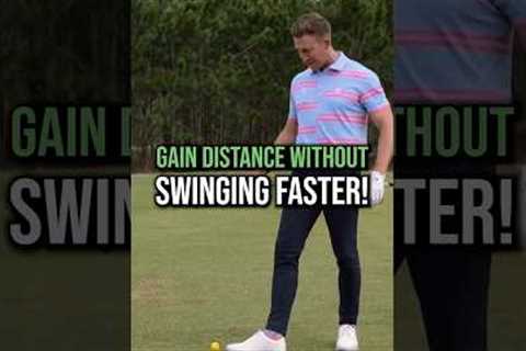 Hit your driver farther without swinging faster! #golf