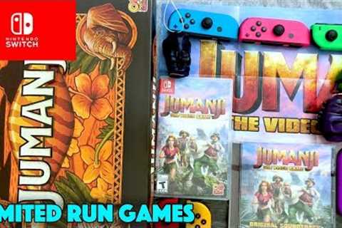 UNBOXING! Jumanji: The Video Game Collector's Edition Nintendo Switch Limited Run Games