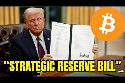 Trump Signed Bitcoin Strategic Reserve Bill Executive Order
