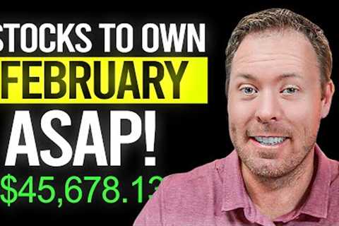 5 Top Stocks to BUY in February 2025