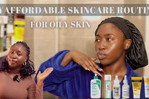 SKINCARE ROUTINE FOR OILY- ACNE PRONE SKIN | Daily Routine + Products Prices | MonnyLagos
