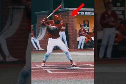 Kid casually hits 450ft home run 🤯