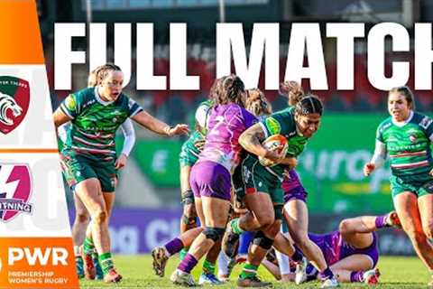 Leicester Tigers vs Loughborough Lightning Full Match | Premiership Women's Rugby 24/25