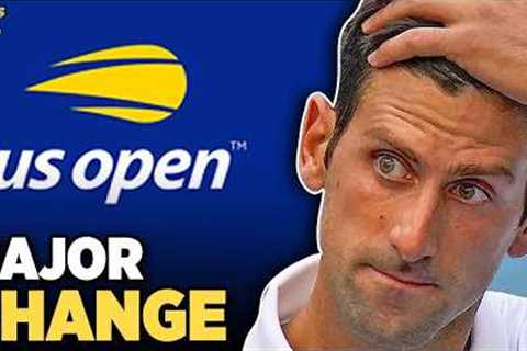 Major Tournament Change to US Open 2025 | Tennis News