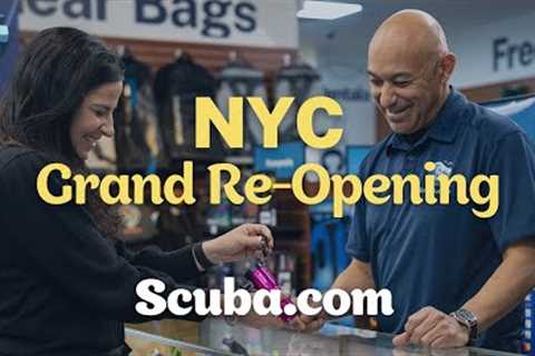 Your First Look Inside Scuba.com NY 2023 | Flagship Dive Shop