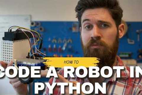 Easy Python Coding for Robots: Getting Started (Beginner Tutorial Part 1)