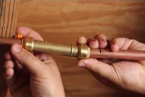 How to Repair Copper Pipe Leak without Soldering