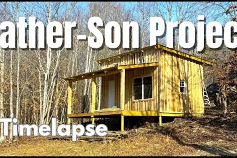 AMAZING Off-Grid Cabin Build! - Start to Finish
