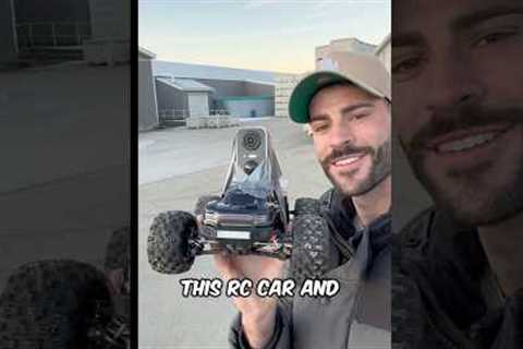 Exploring a Dangerous Tunnel with an RC Car #farming