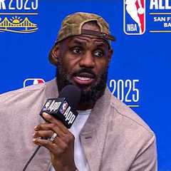 LeBron on Dunk Contest Regrets & Not Playing in 2025 All-Star Game, FULL Press Conference