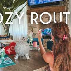 Cozy Day Routine | Craft , DIYs , gaming & hobbies