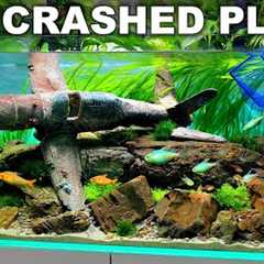 FULL AQUARIUM BUILD - The Crashed Plane Tank!