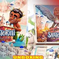 Roxley Games - Santorini: Patheon & Riddle of the Sphinx - Collector's Edition - Unboxing