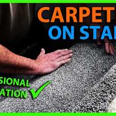 How To Carpet Stairs - Padding & Tack Strip Install for Steps