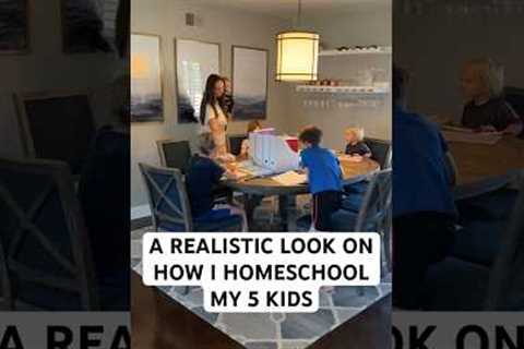 How I homeschool my 5 kids