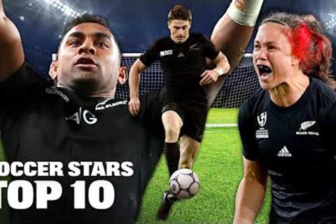10 of the BEST Soccer Skills in Rugby: No Hands Mastery! When Football Meets Rugby Union ⚽️ 🏉