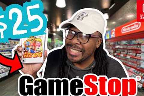 RUN NOW!! $25 Nintendo Switch Games at Gamestop