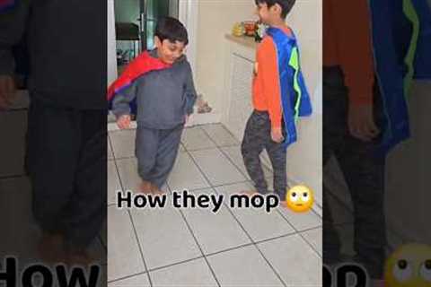👪MAKING CHORES FUN!🤣🤣 #shorts #shortsfeed #kids #parenting #funny #comedy #pocketmoney