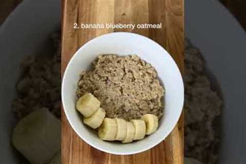 5 healthy breakfast ideas 🌱#shorts #healthybreakfast