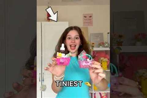 I Bought the World’s TINEST MAKEUP! 😱🌎😚💄 *mini unboxing*