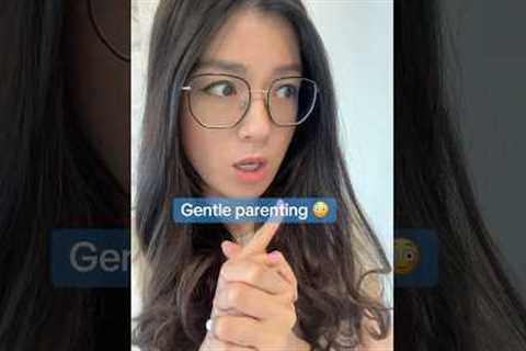 Gentle parenting 😅 #funnyvideo #comedy #relatable #parenting