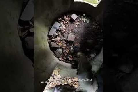 German WW2 One Man Bunker - Abandoned Military History #abandoned #military #history #ww2 #shorts
