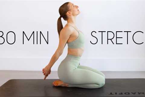 30 MIN FULL BODY STRETCH - For relaxation, tension relief, and flexibility